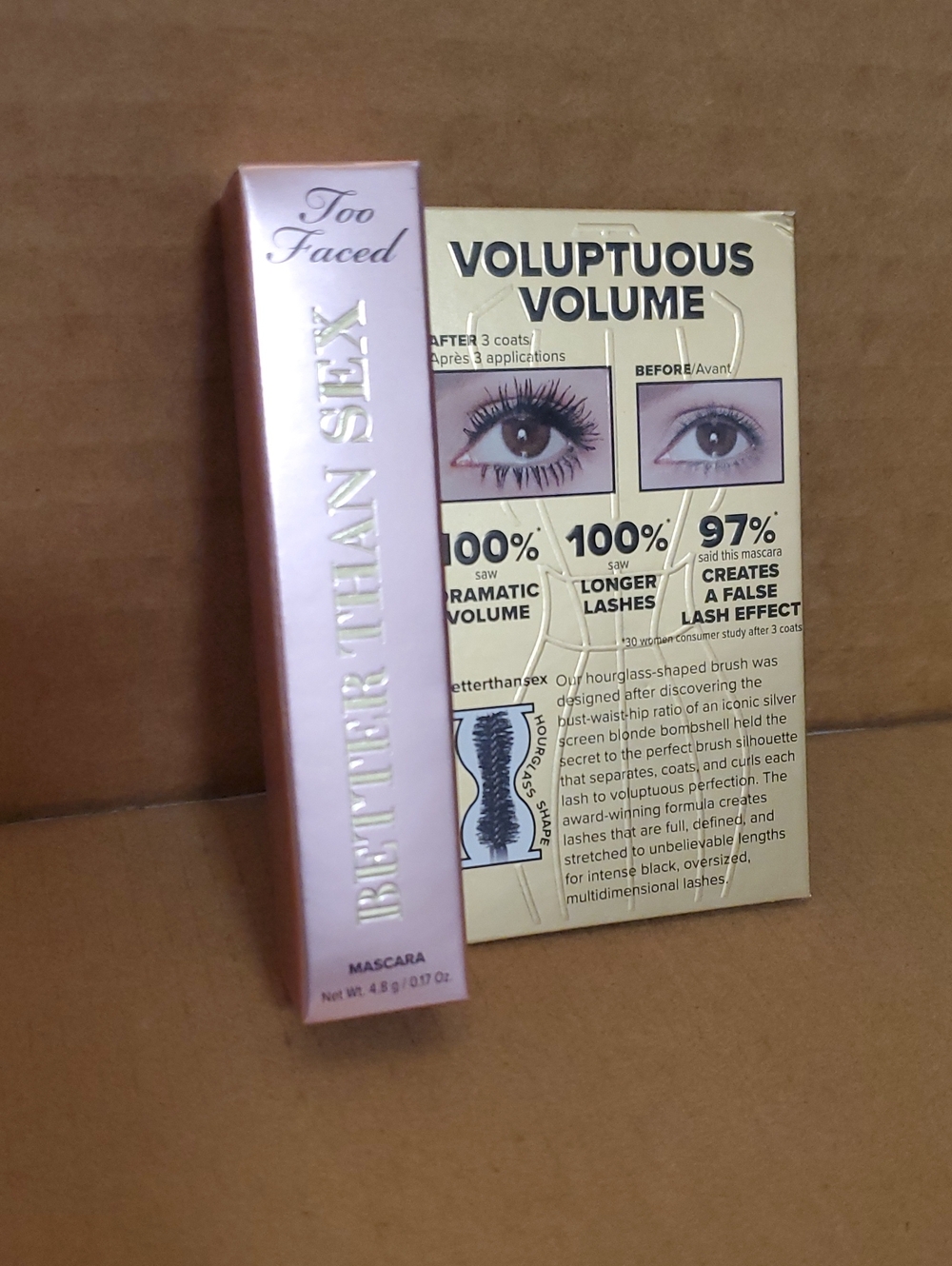 Too Faced Better Than Sex Mascara NIB/NWOT